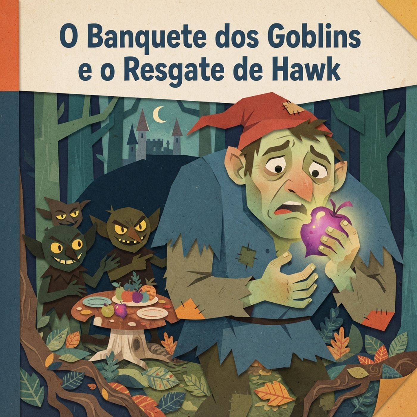 Hawk e o Banquete Encantado dos Goblins ｜ Conto para crianças