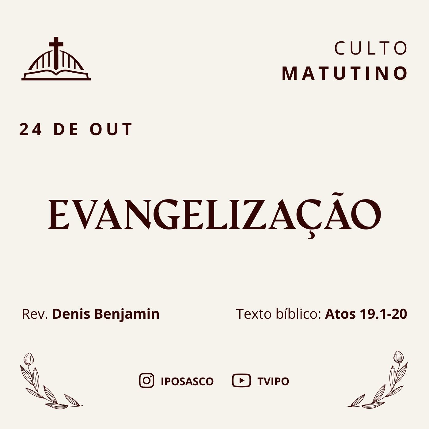 Pregações - Igreja Presbiteriana de Osasco