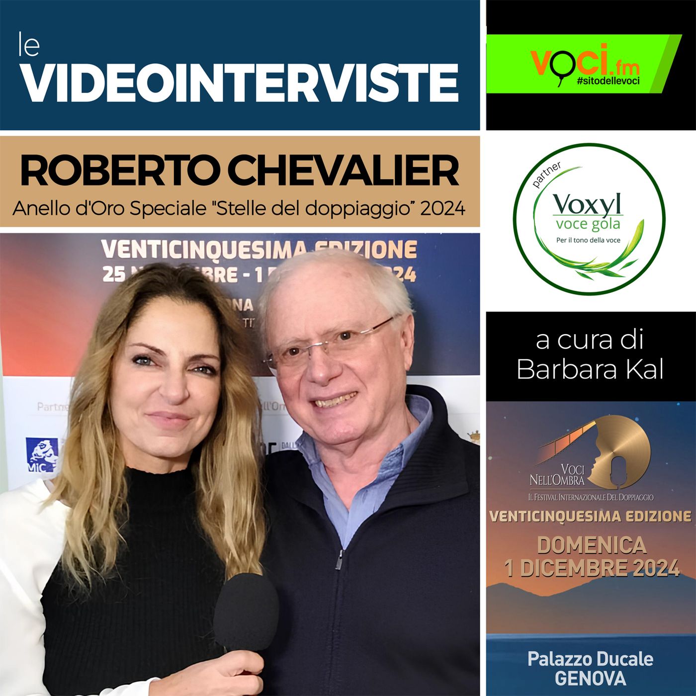 ROBERTO CHEVALIER su VOCI.fm da "VOCI NELL'OMBRA 2024" - clicca play e ascolta l'intervista episode artwork