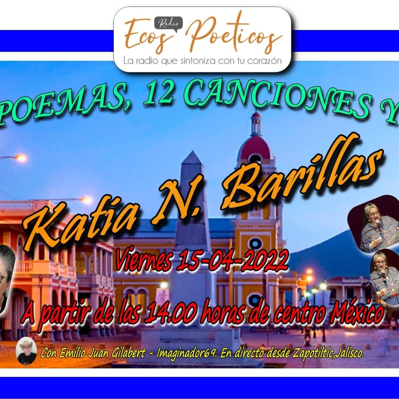 Programa: "12 poemas, 12 canciones y tú" * Homenaje a Katia N. Barillas episode artwork