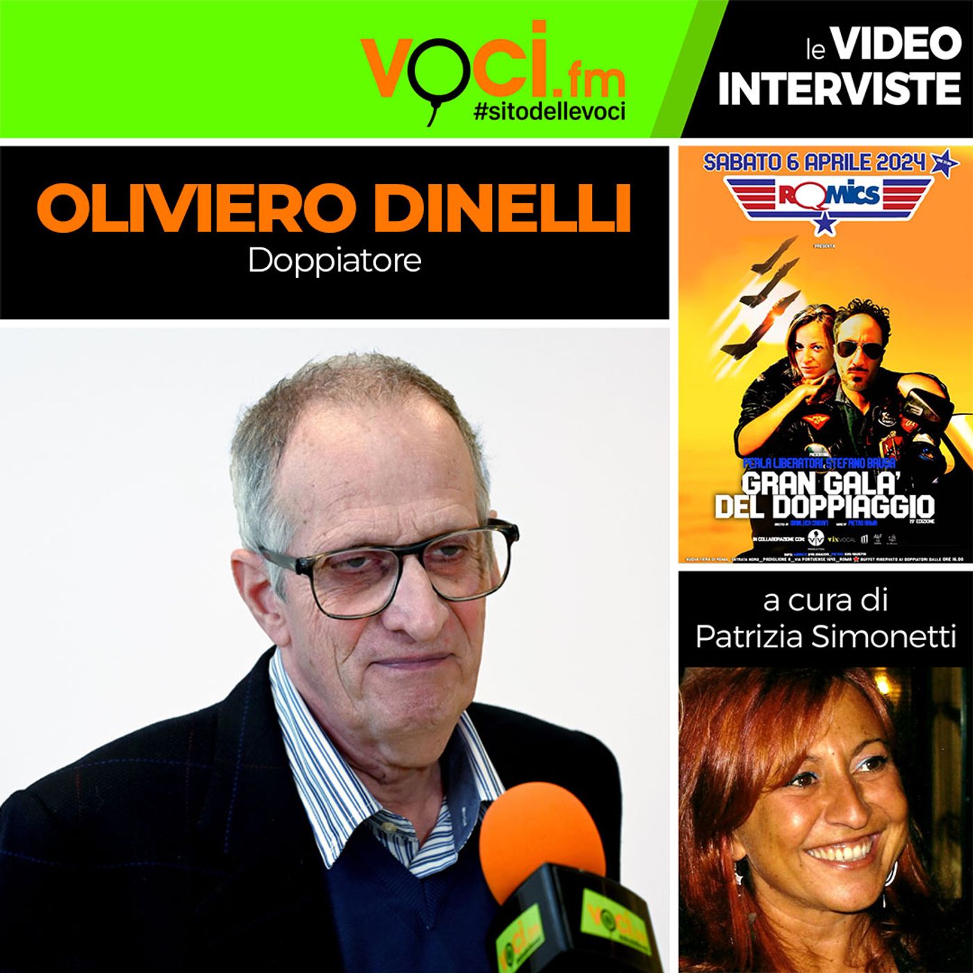 OLIVIERO DINELLI premio alla carriera al "GRAN GALA' DEL DOPPIAGGIO" su VOCI.fm episode artwork