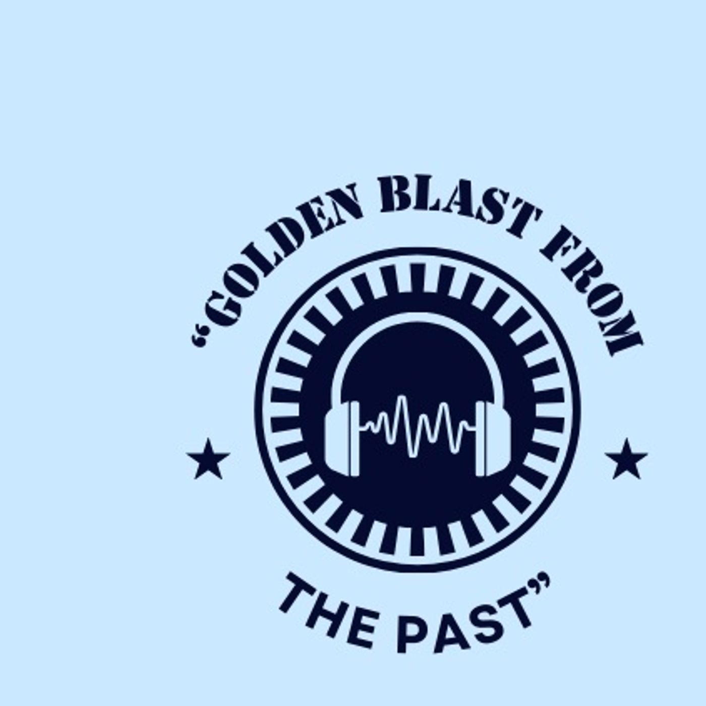 "Golden Blast from the Past" podcast artwork