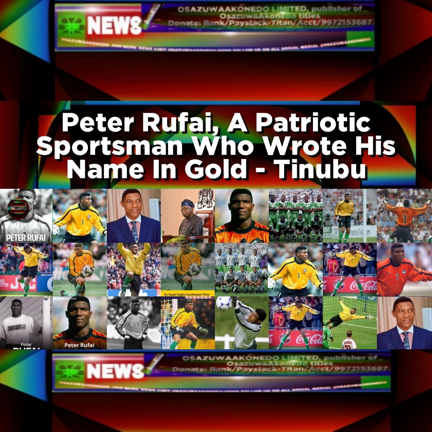 Peter Rufai, A Patriotic Sportsman Who Wrote His Name In Gold - Tinubu episode artwork