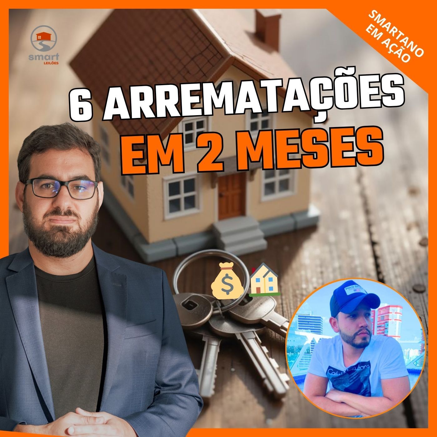 Depoimento Leilão de Imóveis: 6 arrematações em 2 meses