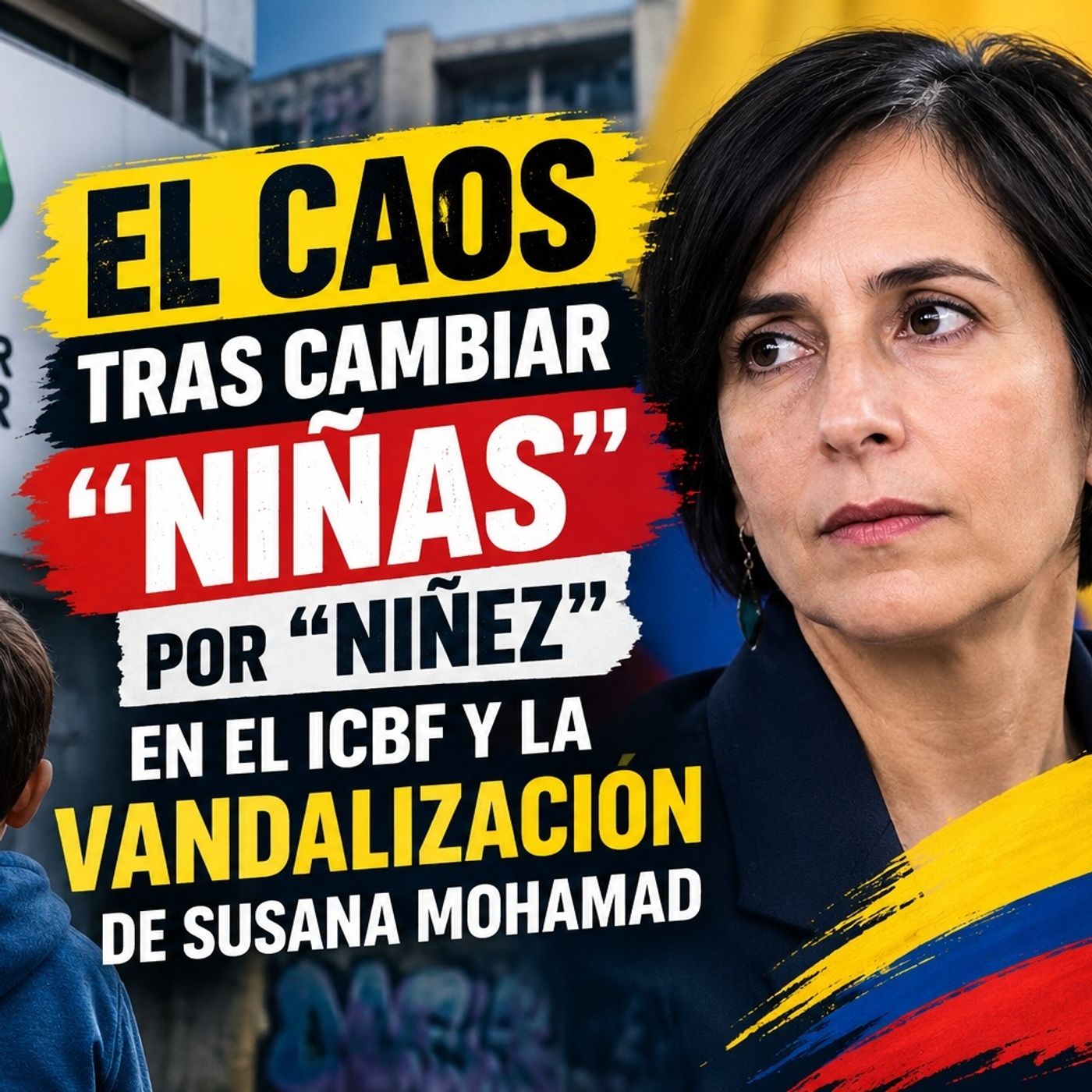 El_caos_tras_cambiar_niñas_por_niñez episode artwork