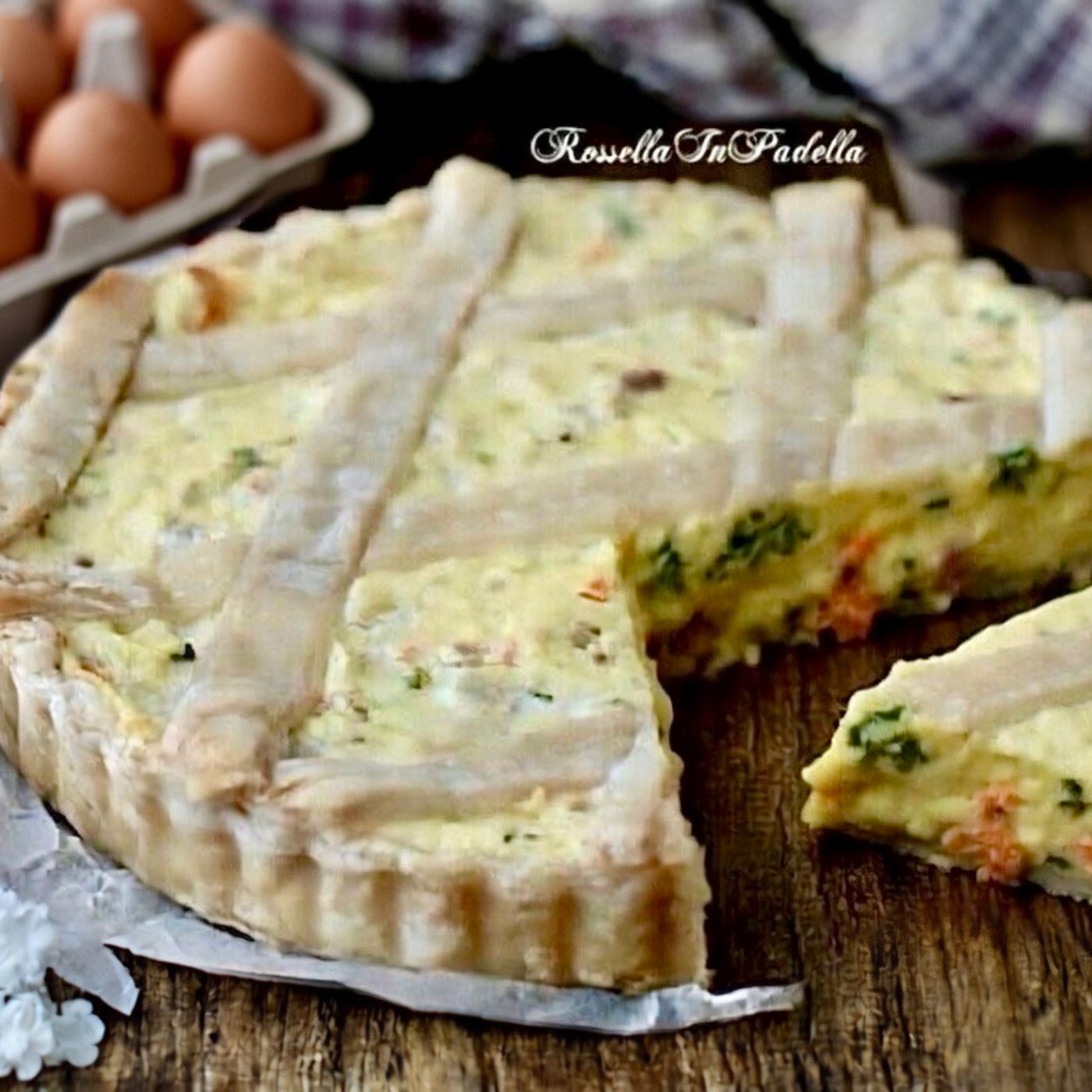 Torta pastiera salata