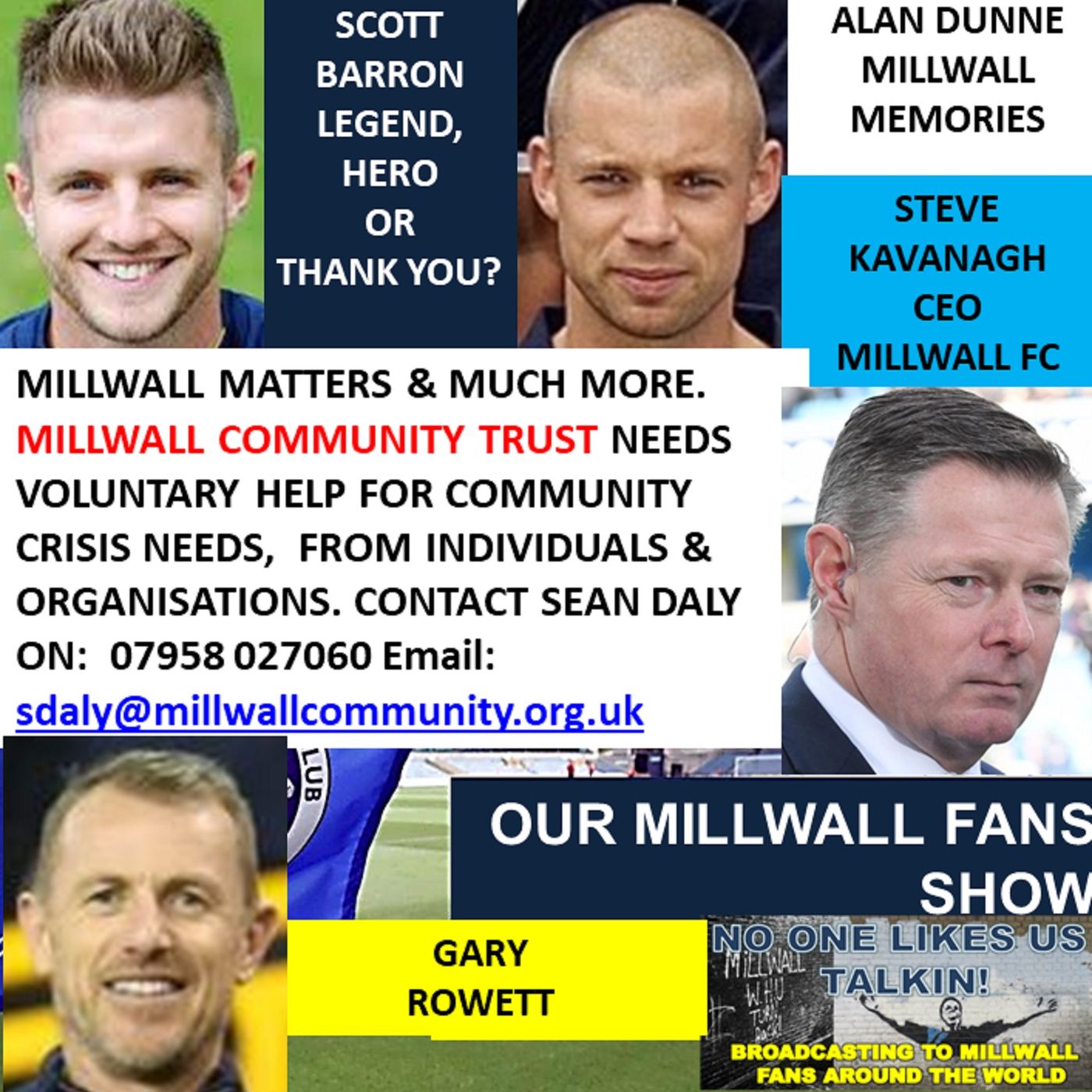 OUR MILLWALL FAN SHOW 010520 Sponsored by Dean Wilson Family Funeral Directors episode artwork