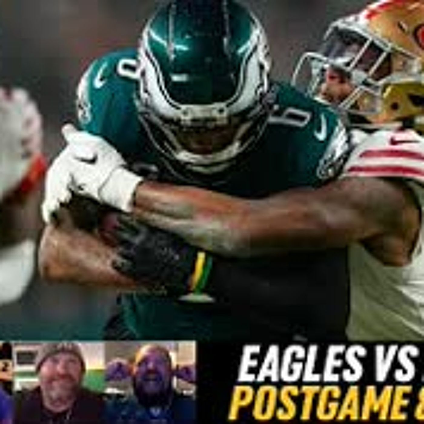 San Francisco 49ers vs Philadelphia Eagles Postgame | Agree 2 Disagree episode artwork