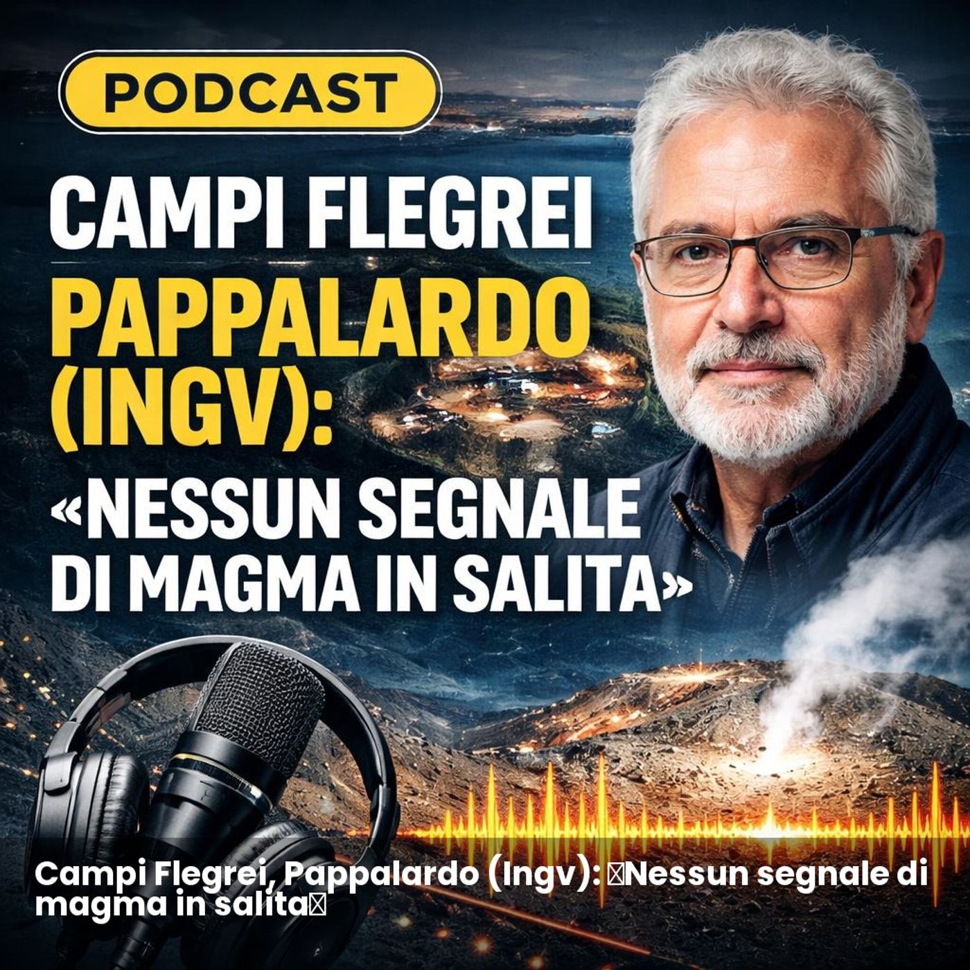 Campi Flegrei, Pappalardo (Ingv): «Nessun segnale di magma in salita» episode artwork