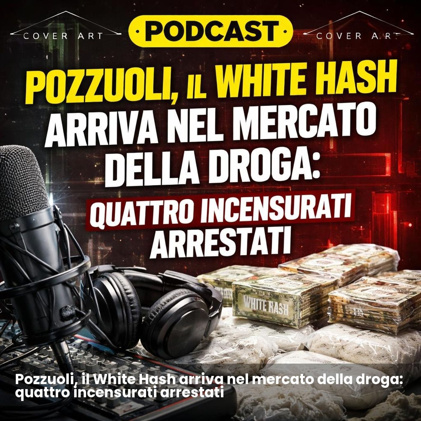 Pozzuoli, il White Hash arriva nel mercato della droga: quattro incensurati arrestati episode artwork