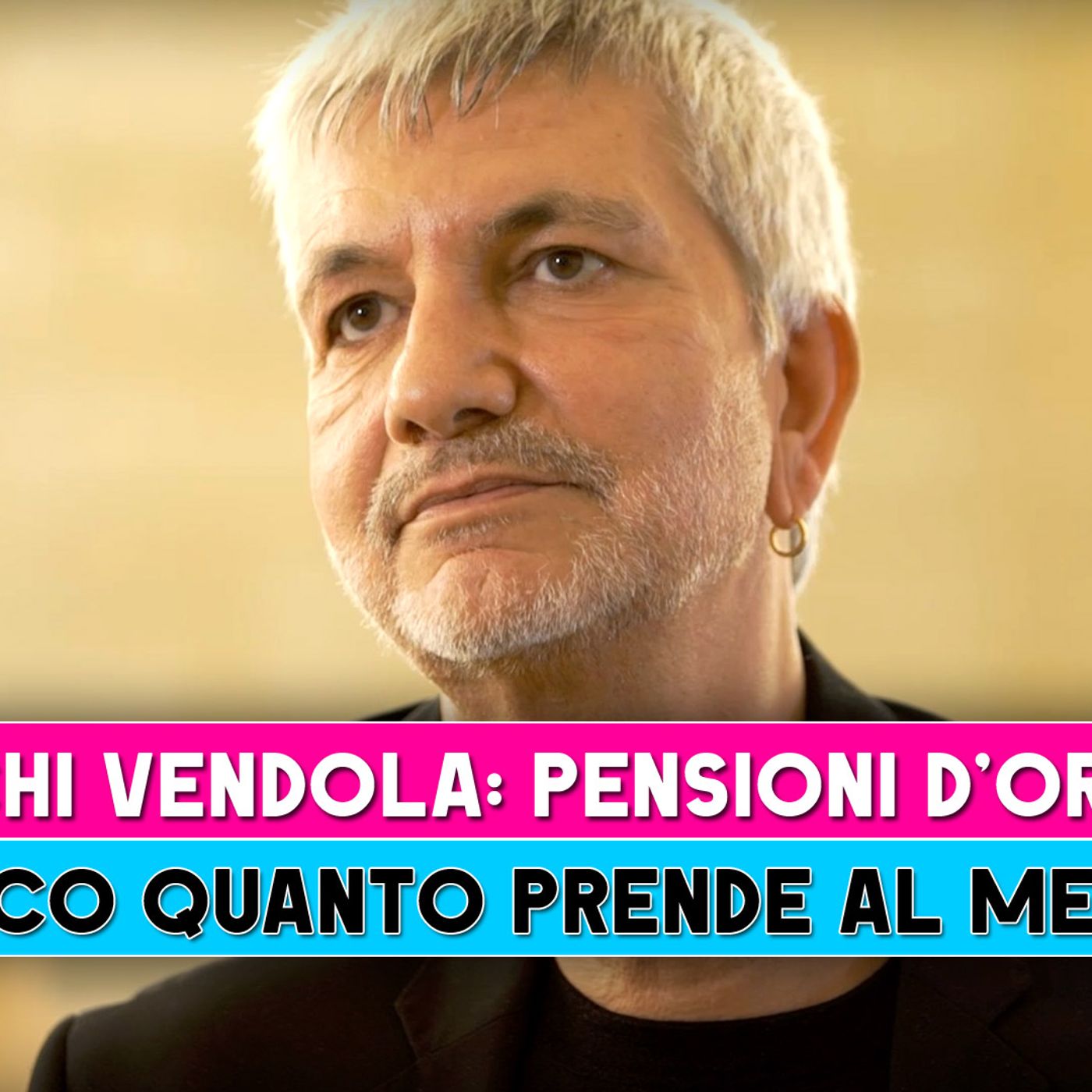 Nichi Vendola, Pensioni D'Oro: Ecco Quanto Prende Al Mese!
