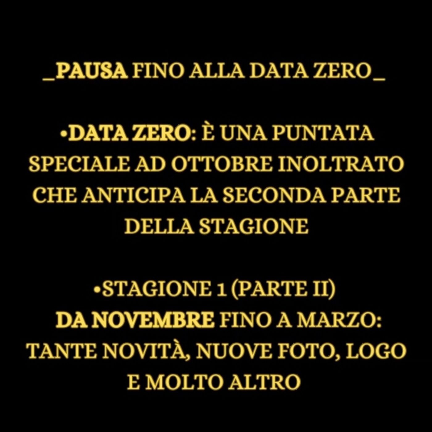 SIAMO IN PAUSA! episode artwork