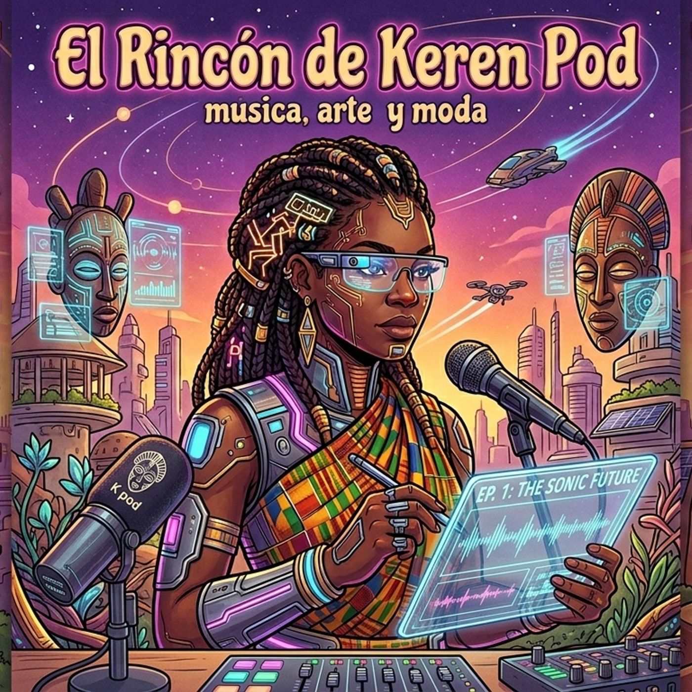 EP3 AFROFUTURISMO "Del Jazz al Reageaton" episode artwork