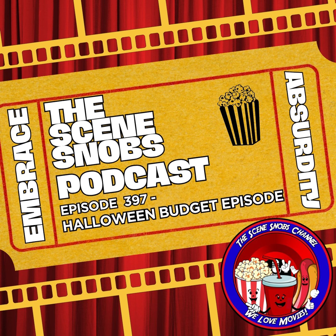 The Scene Snobs Podcast Ep 397 | Halloween Budget Episode | Top 5 Halloween Candy + Horror Movie Reviews 2025