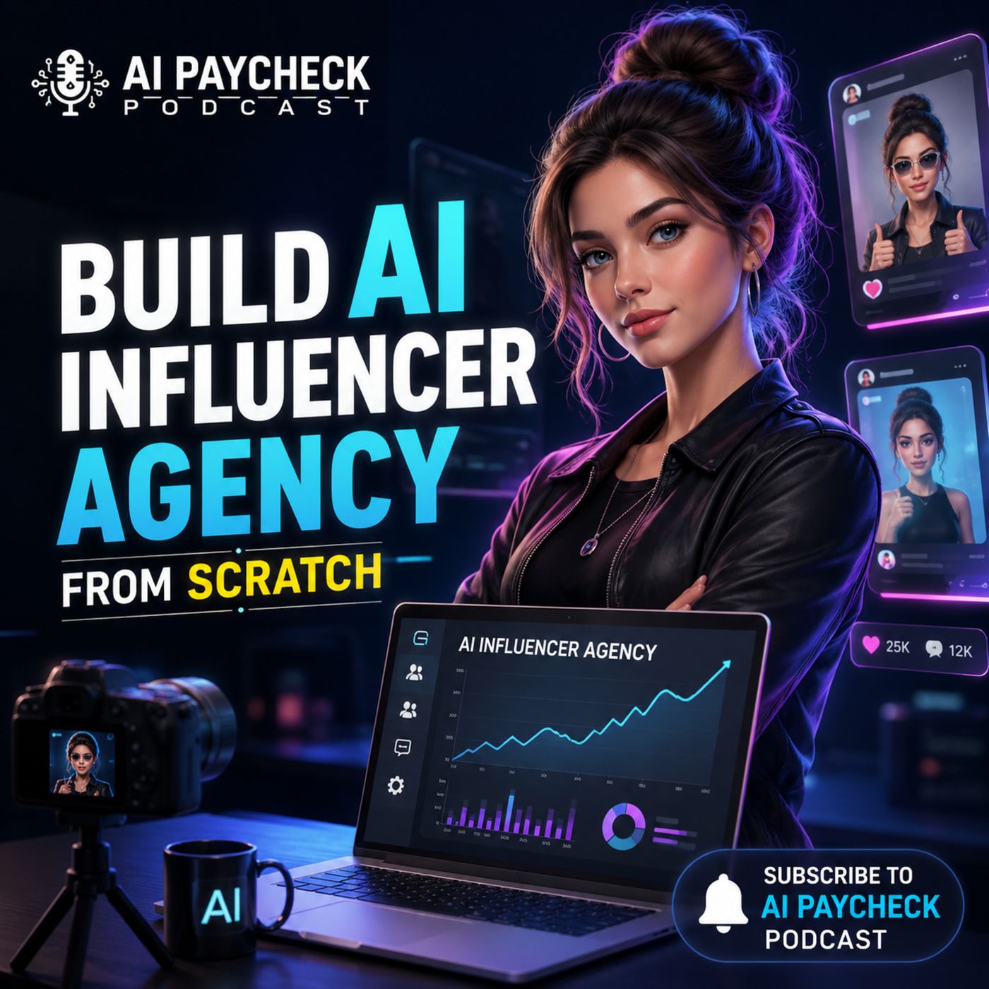 Build AI Influencer Agency From Scratch episode artwork