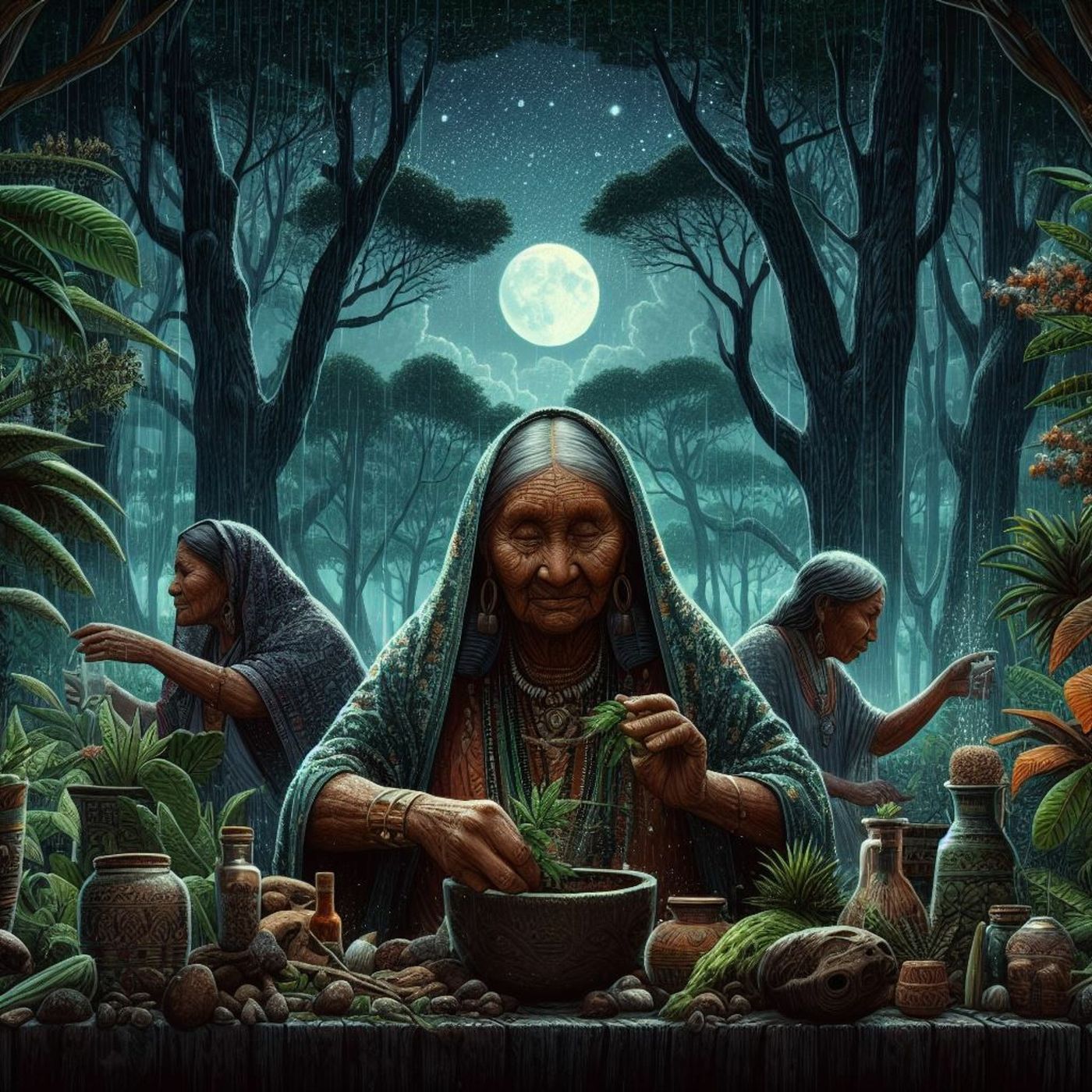 Uso de las plantas medicinales y la partería en la defensa del territorio. En ayuujk