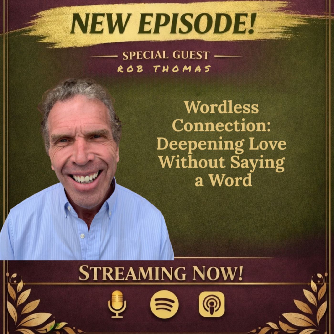 Miss Liz Serves Rob Thomas Book Wordless Connection episode artwork