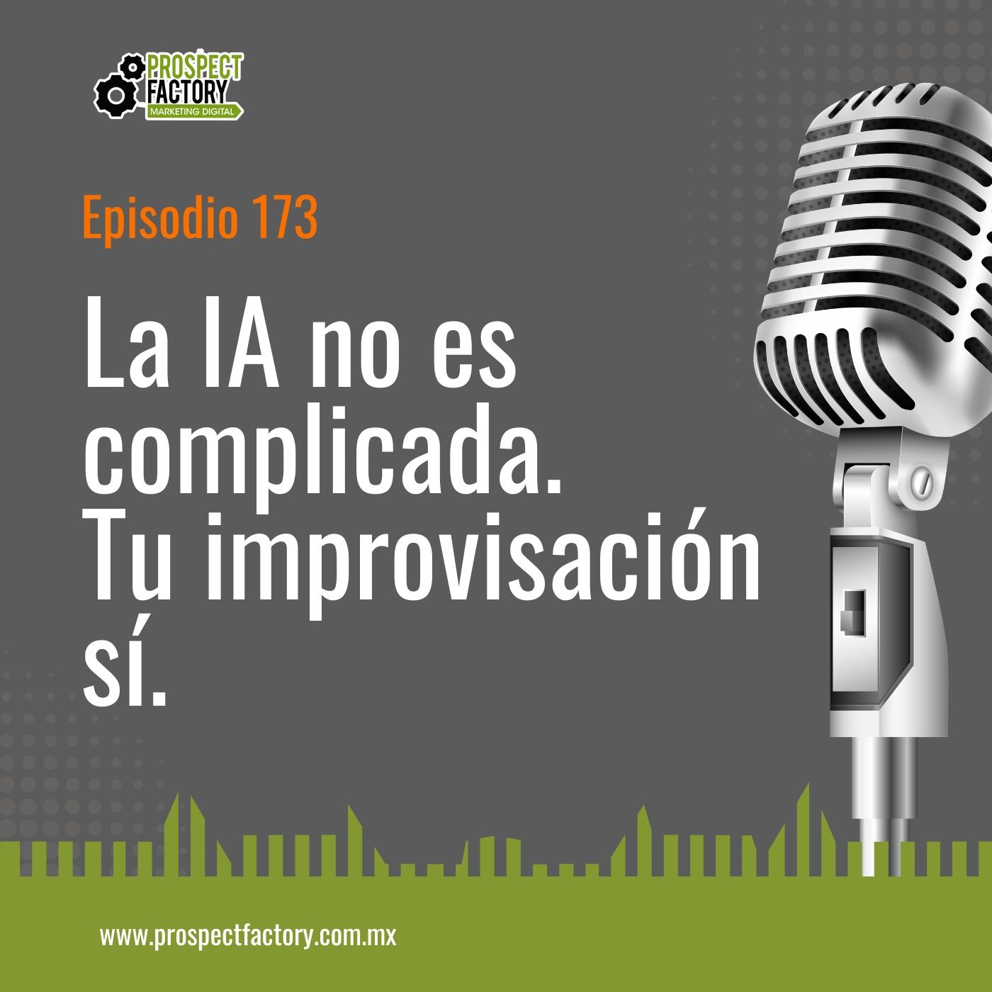 La IA no es complicada. Tu improvisación sí. episode artwork