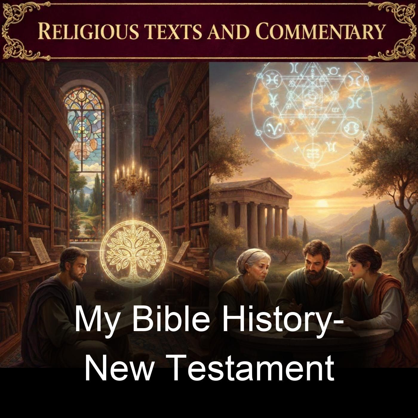 My Bible History- New Testament cover art