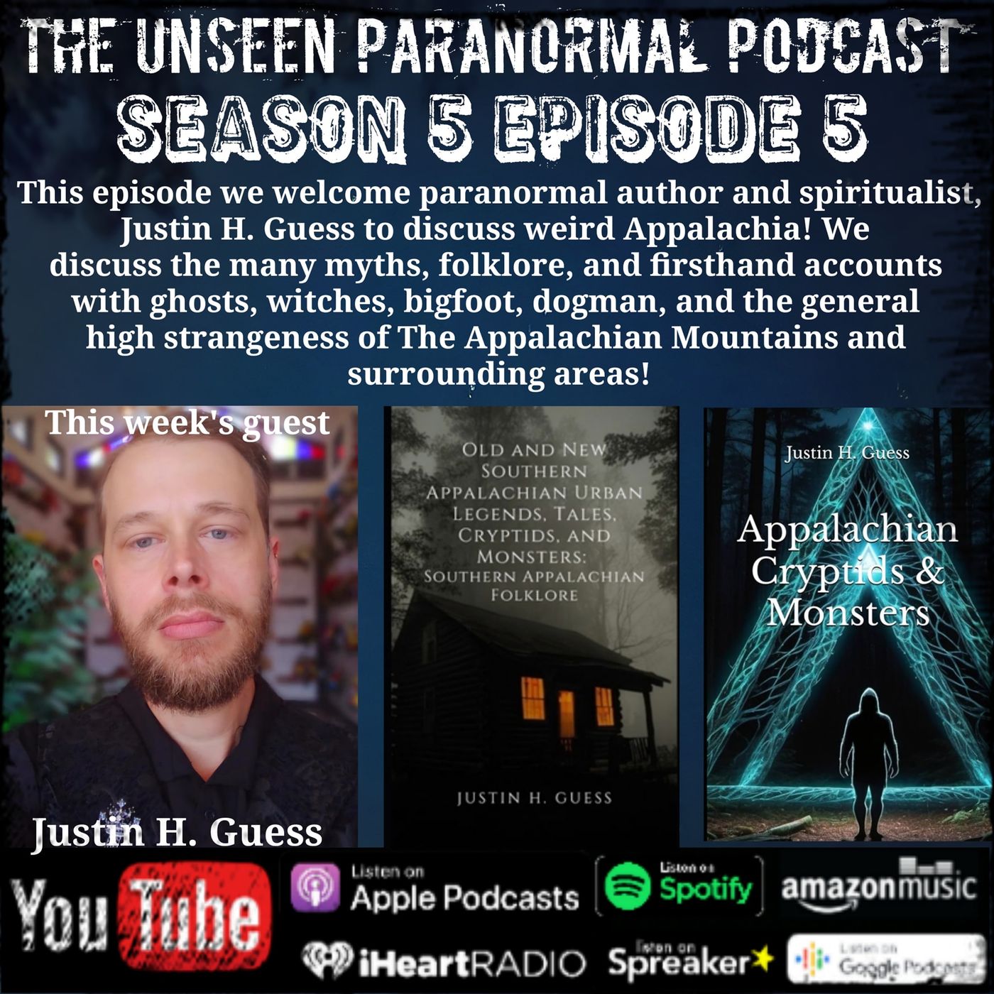 Appalachian Myths and Folklore with Justin H. Guess - podcast episode cover