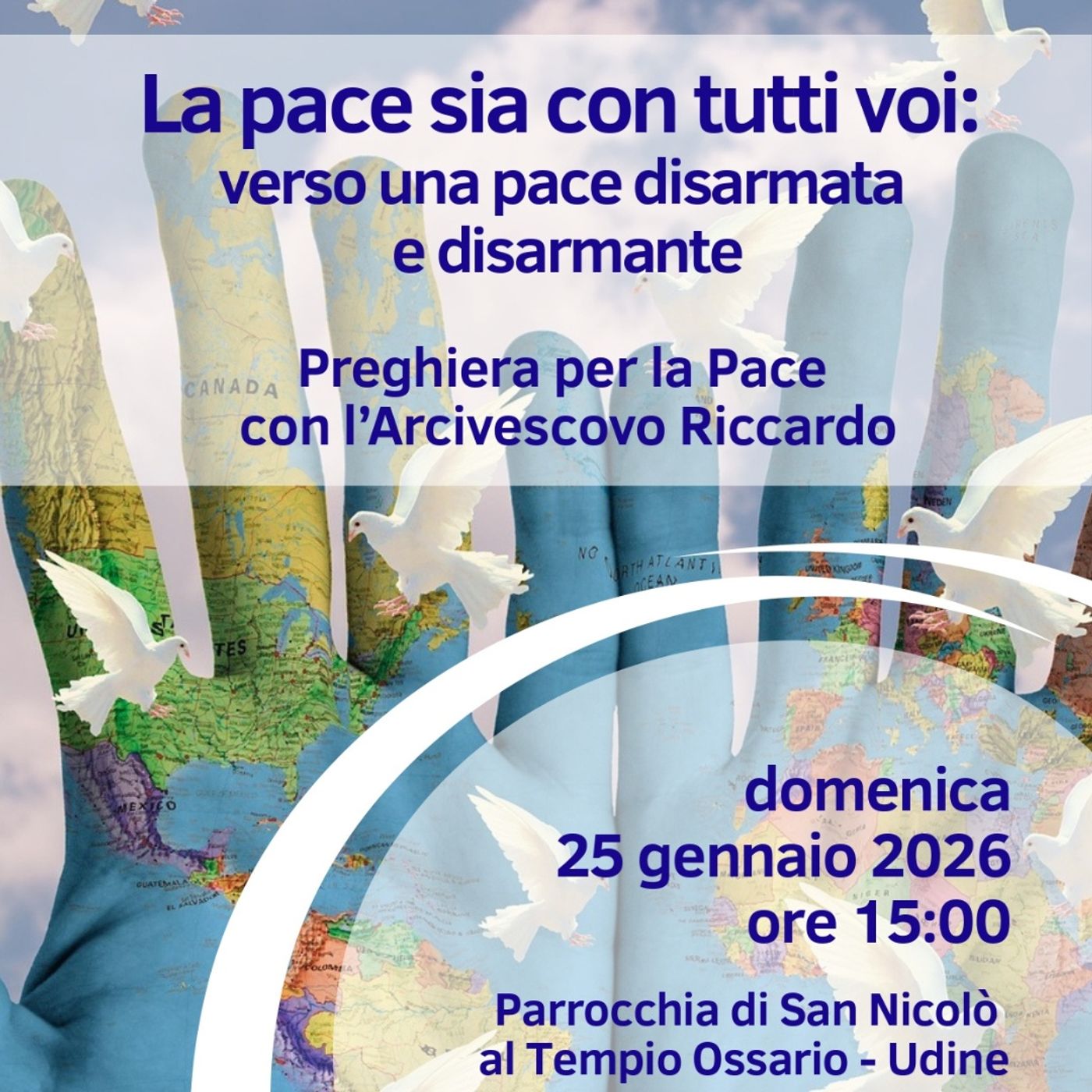 22/01/2026 - Al Tempio ossario di Udine, domenica 25 gennaio, la Preghiera per la Pace episode artwork