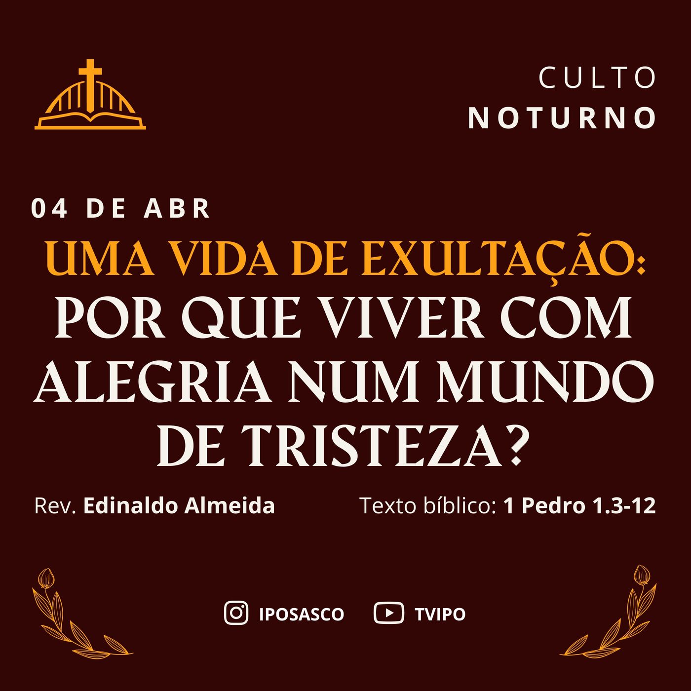 Pregações - Igreja Presbiteriana de Osasco