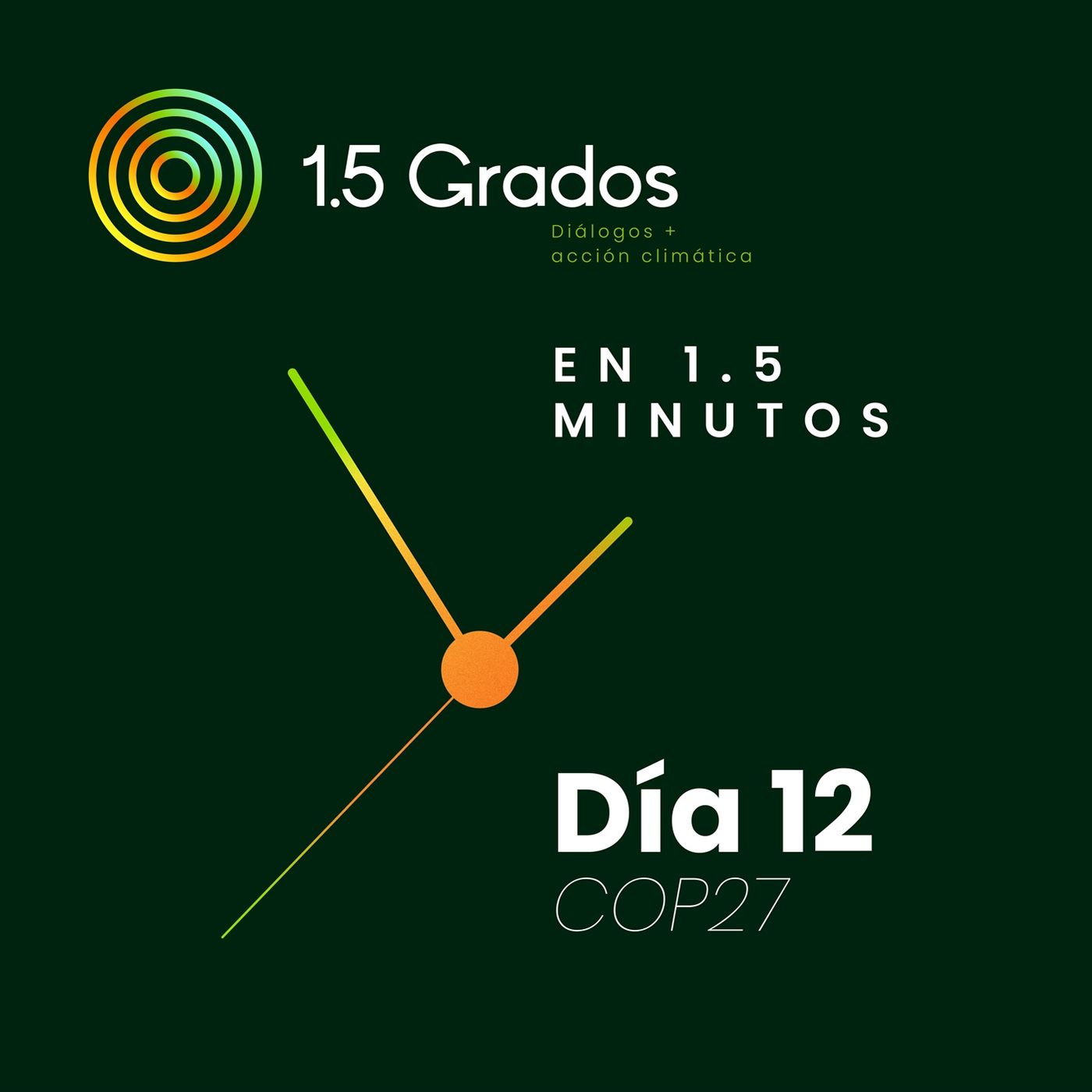 En 1.5 minutos Día 12 de la COP27 episode artwork