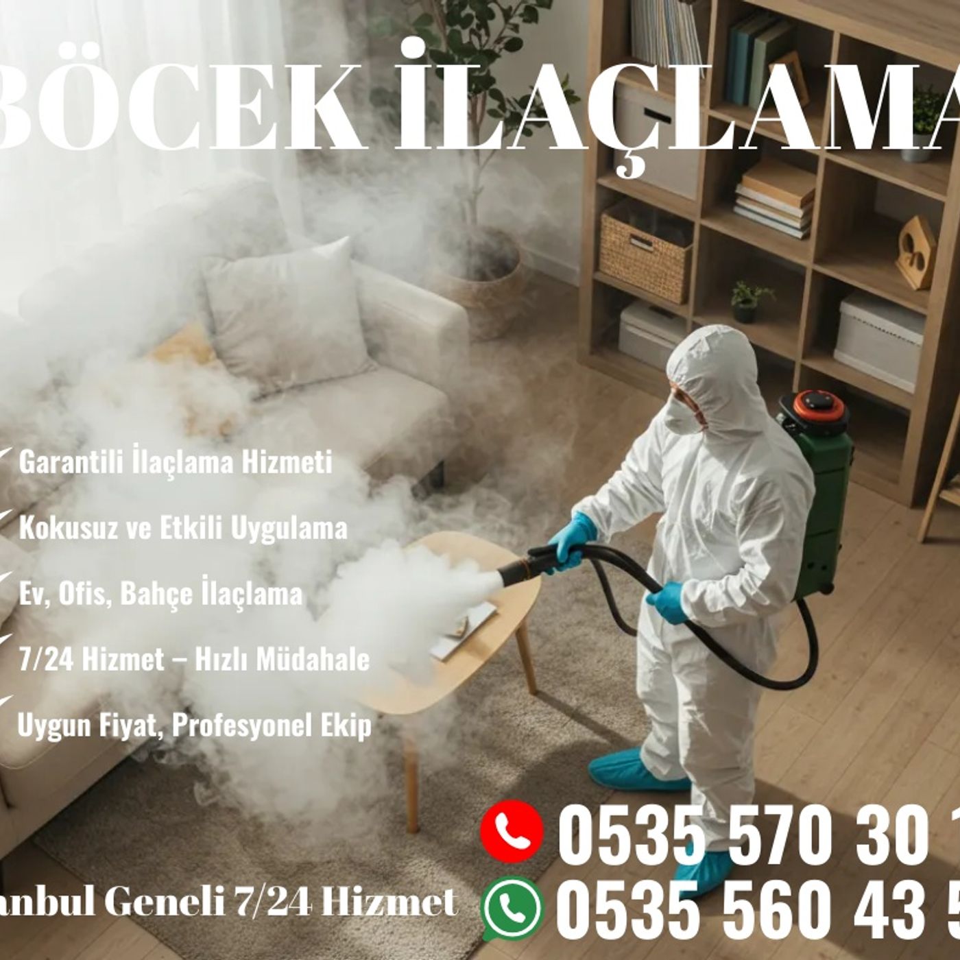 İSTANBUL BÖCEK İLAÇLAMA