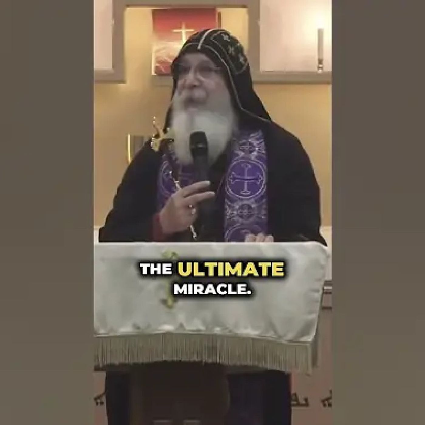 The Ultimate Miracle Is NOT Raising the Dead.