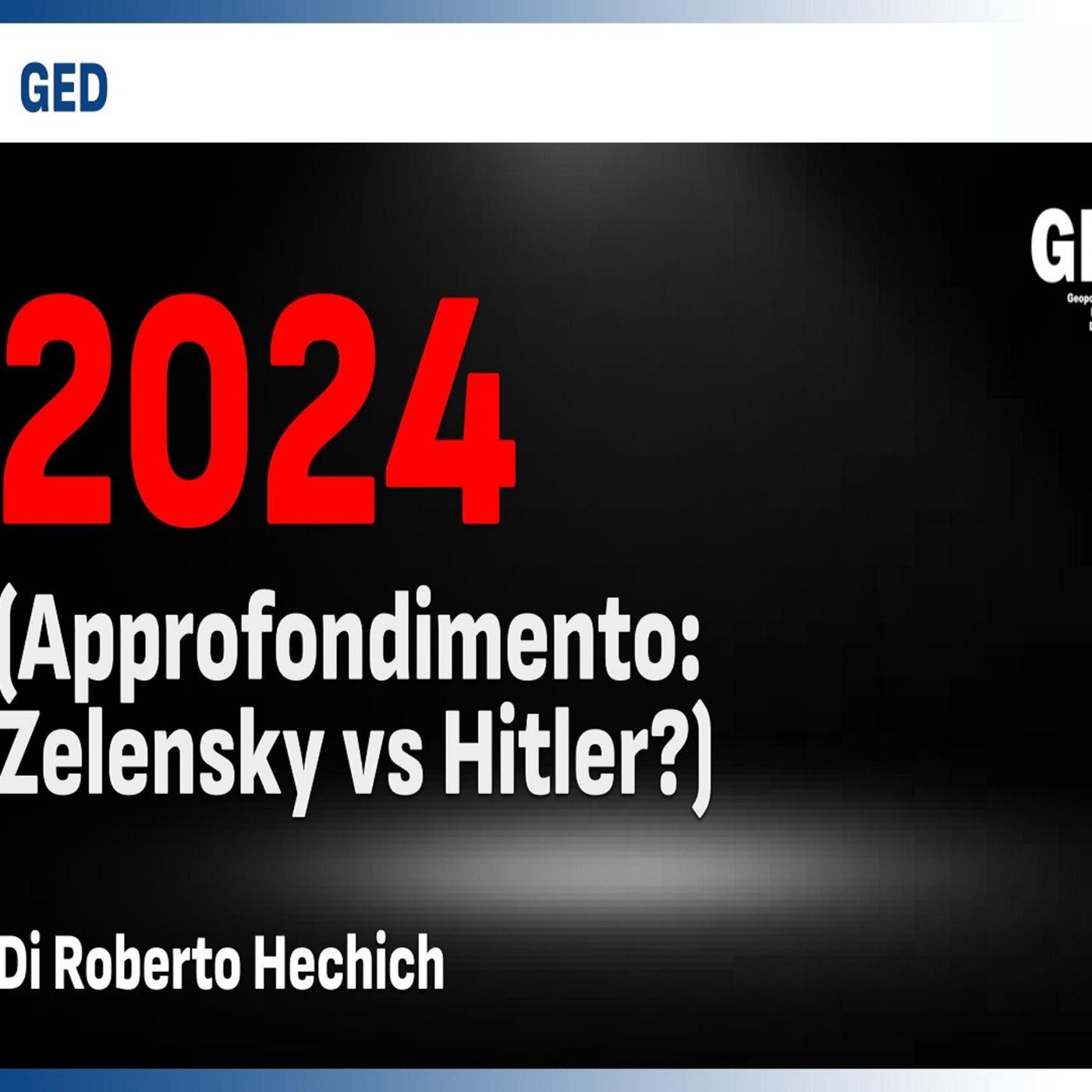GED - Geopolitica, Esteri e Difesa