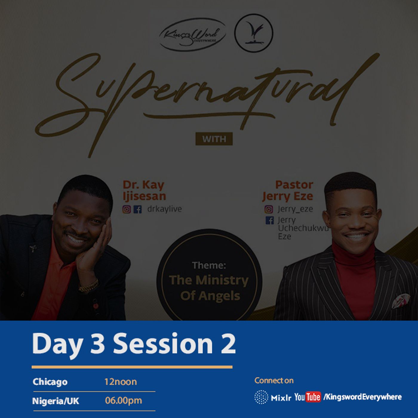 3 Day Monthly Revival Day 3 Session 2 - Supernatural (The Ministry of Angels) episode artwork