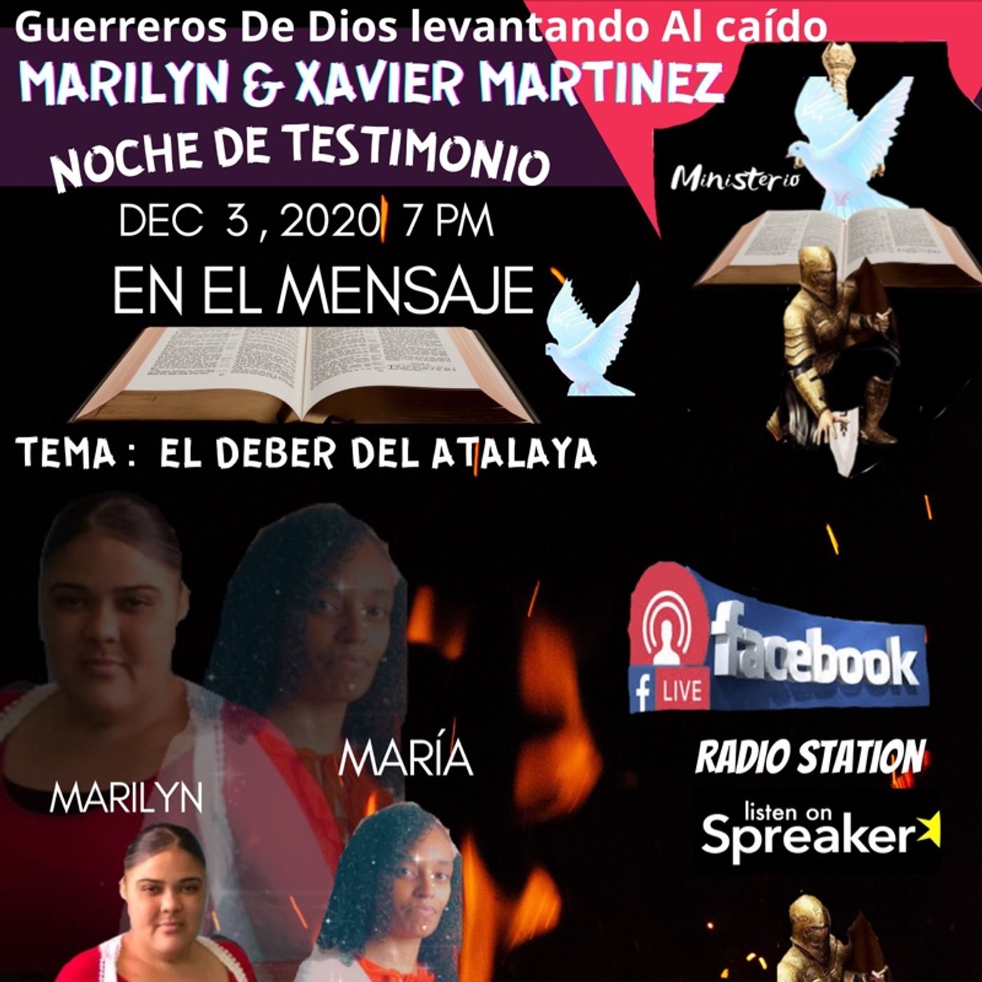 Guerreros de Dios levantando al Caido