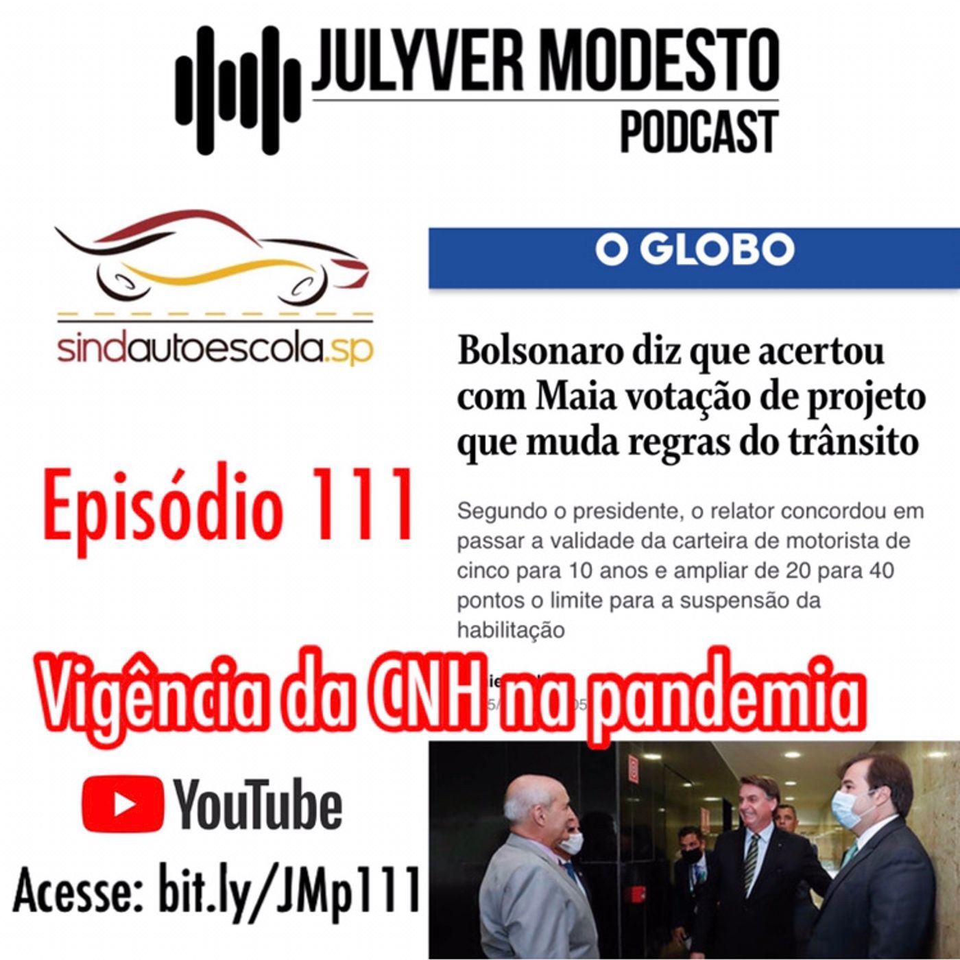 Trânsito, por Julyver Modesto