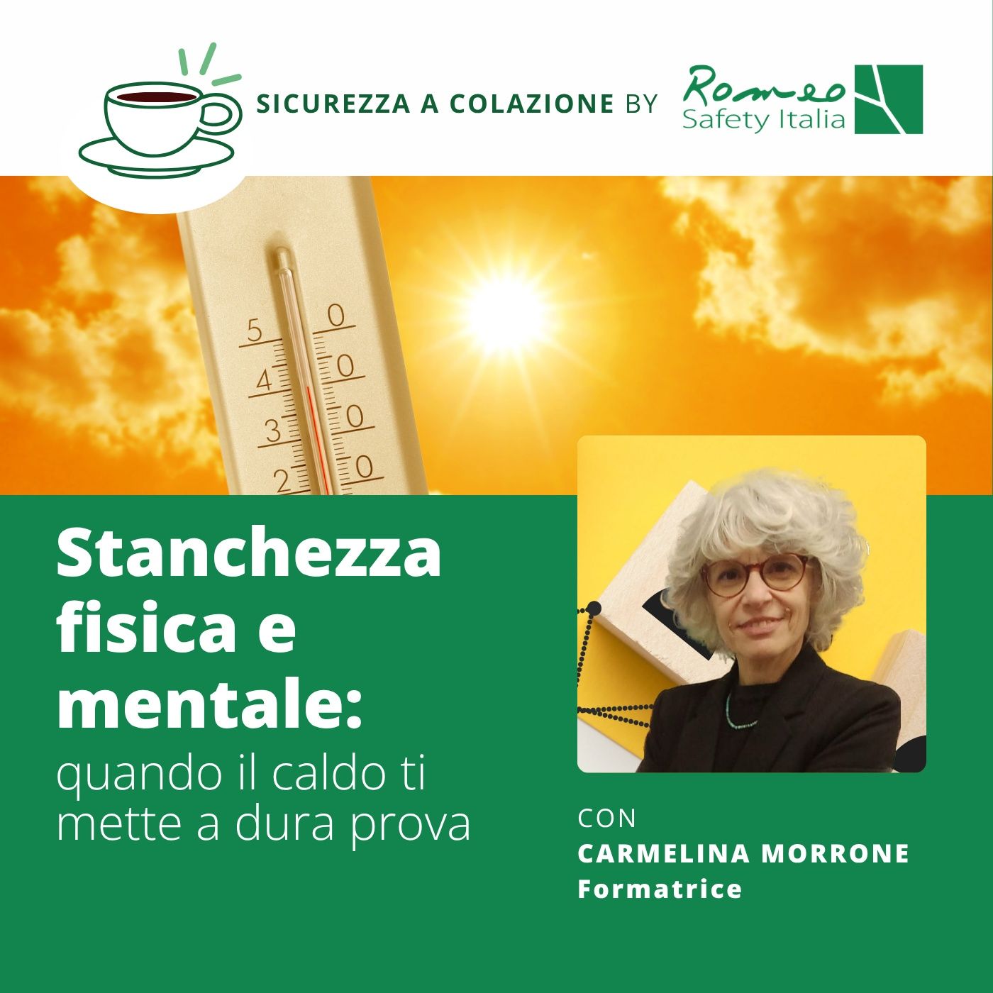 Stanchezza fisica e mentale: quando il caldo ti mette a dura prova episode artwork