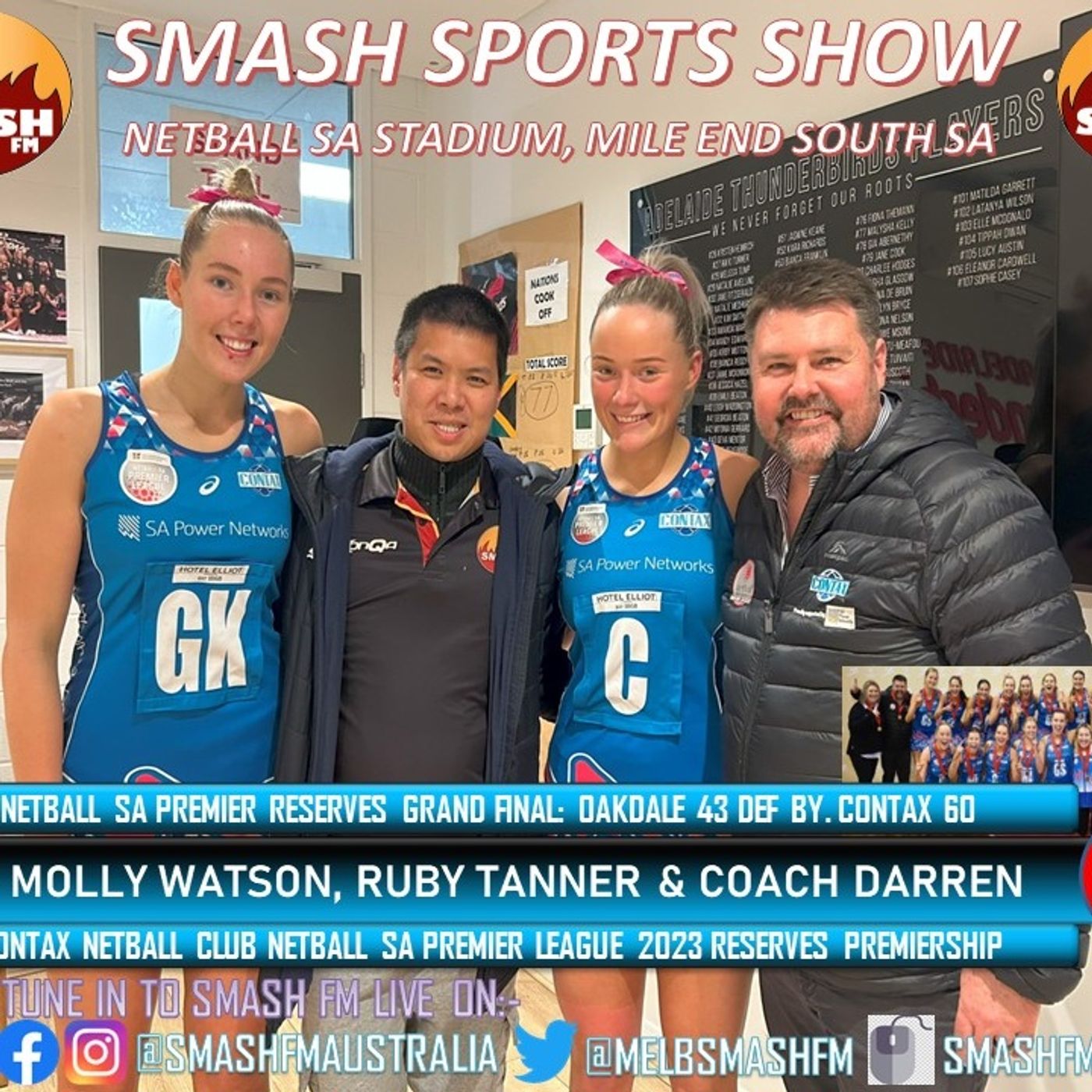 SSS10THYR: Contax Netball Premier League Reserves Premiership Post Game Interviews 120823