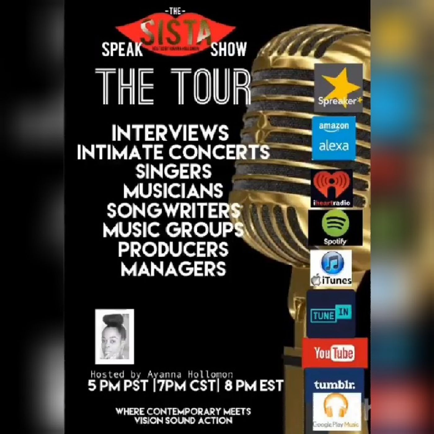 The SISTA SPEAK show
