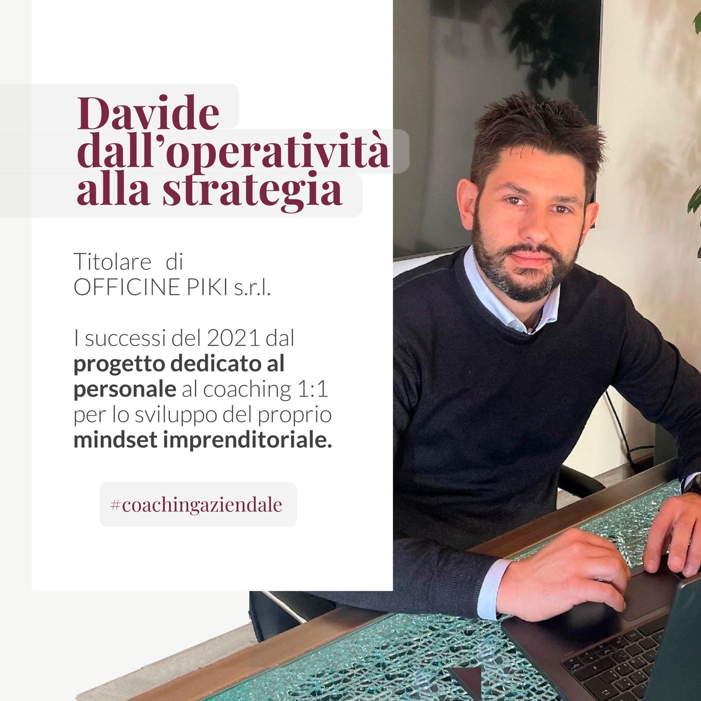 Davide dall'operatività alla strategia: ha sviluppato un mindset imprenditoriale e allenato la delega episode artwork