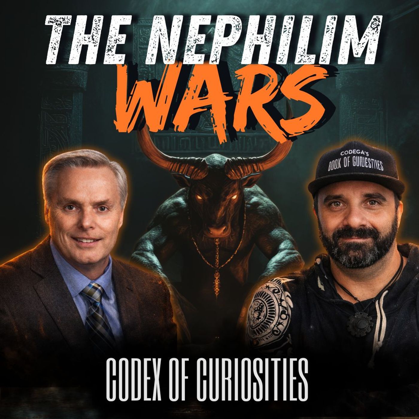 Gary Wayne - The Nephilim Wars: Ancient Bloodlines, Prophecy & the Battle for Humanity’s Future — Codega's Codex of Curiosities cover