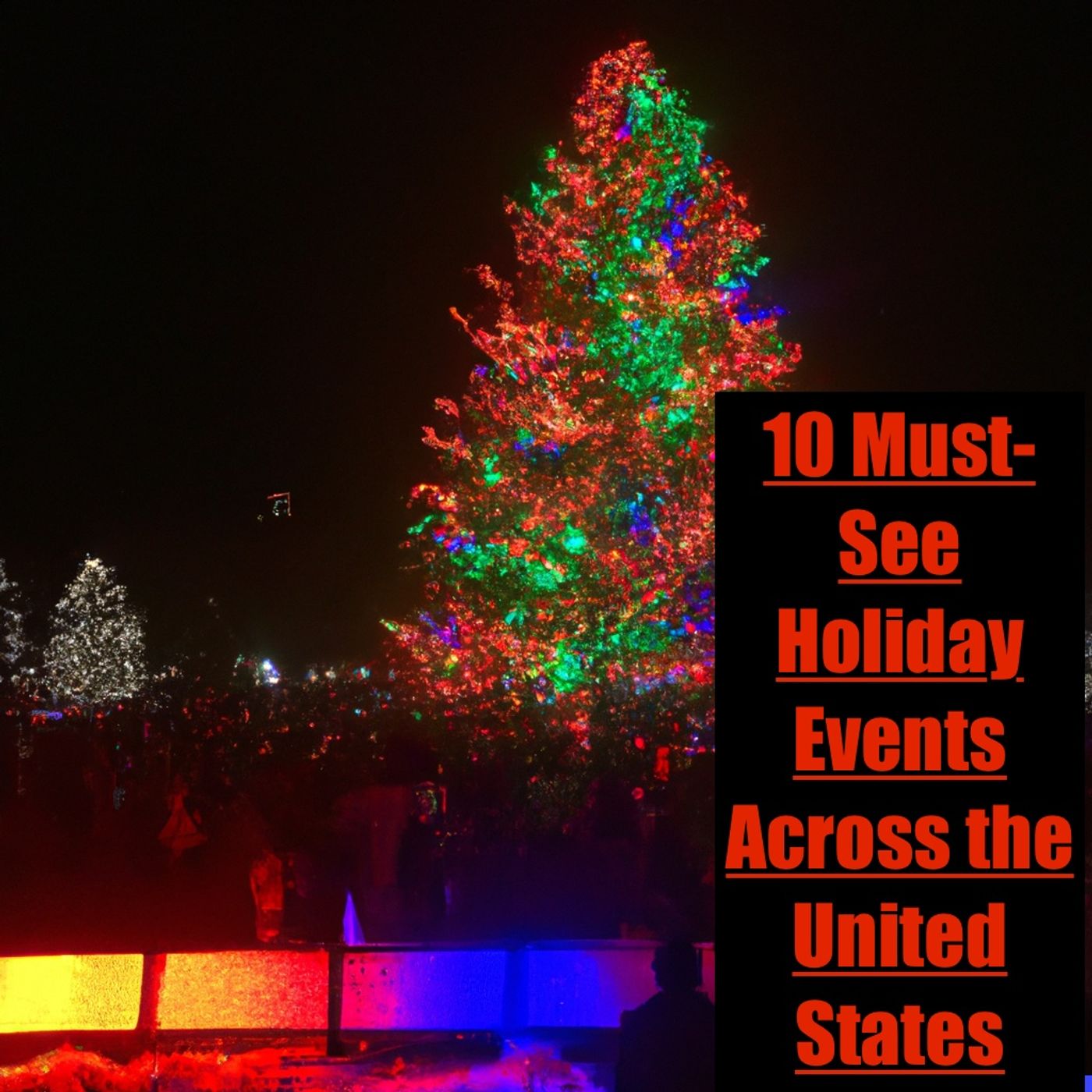 10 Must-See Holiday Events- podcast artwork