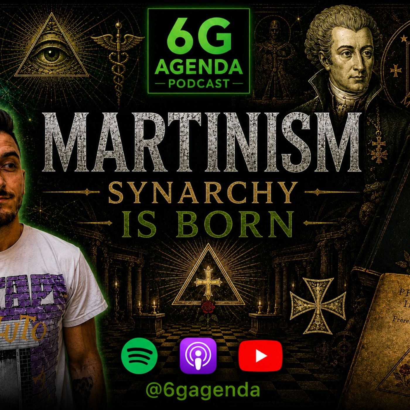 #155: The Martinist Order, Rosicrucians & the Esoteric Blueprint for Synarchy