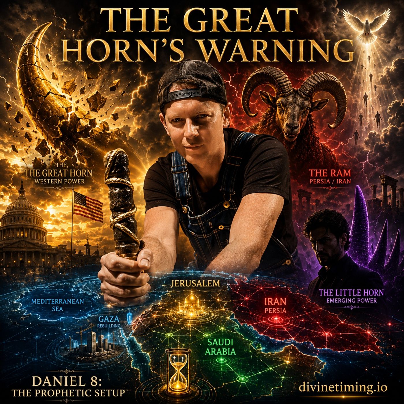 🚨 The Great Horn's Warning Trump, Netanyahu, and the Prophetic Setup for Daniel 8 episode artwork