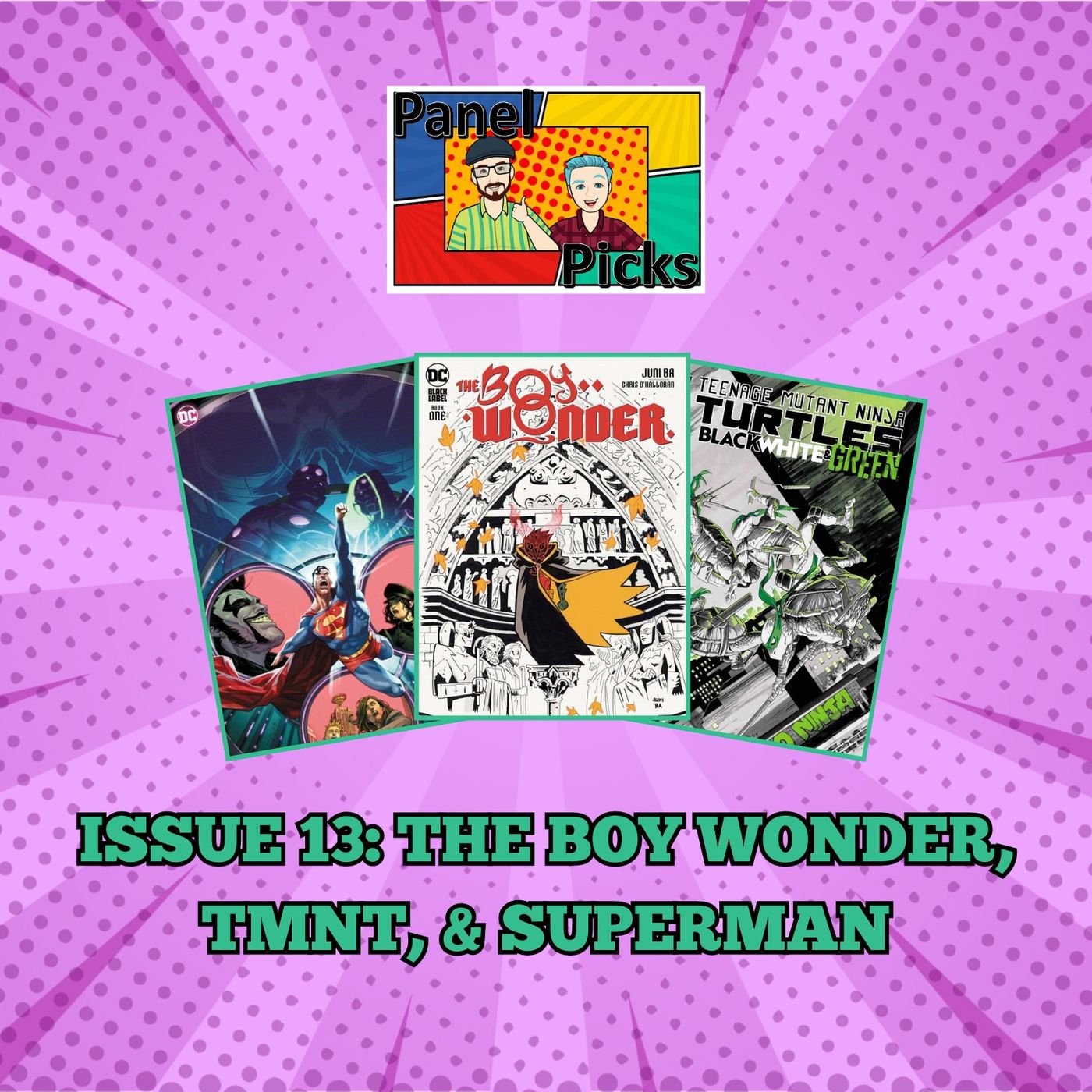 The Boy Wonder, TMNT, and Superman