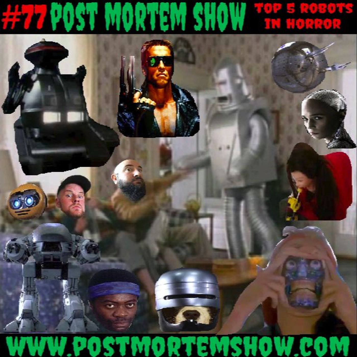 e077 - "I'll Be Biff." (Top 5 Horror Movie Robots)