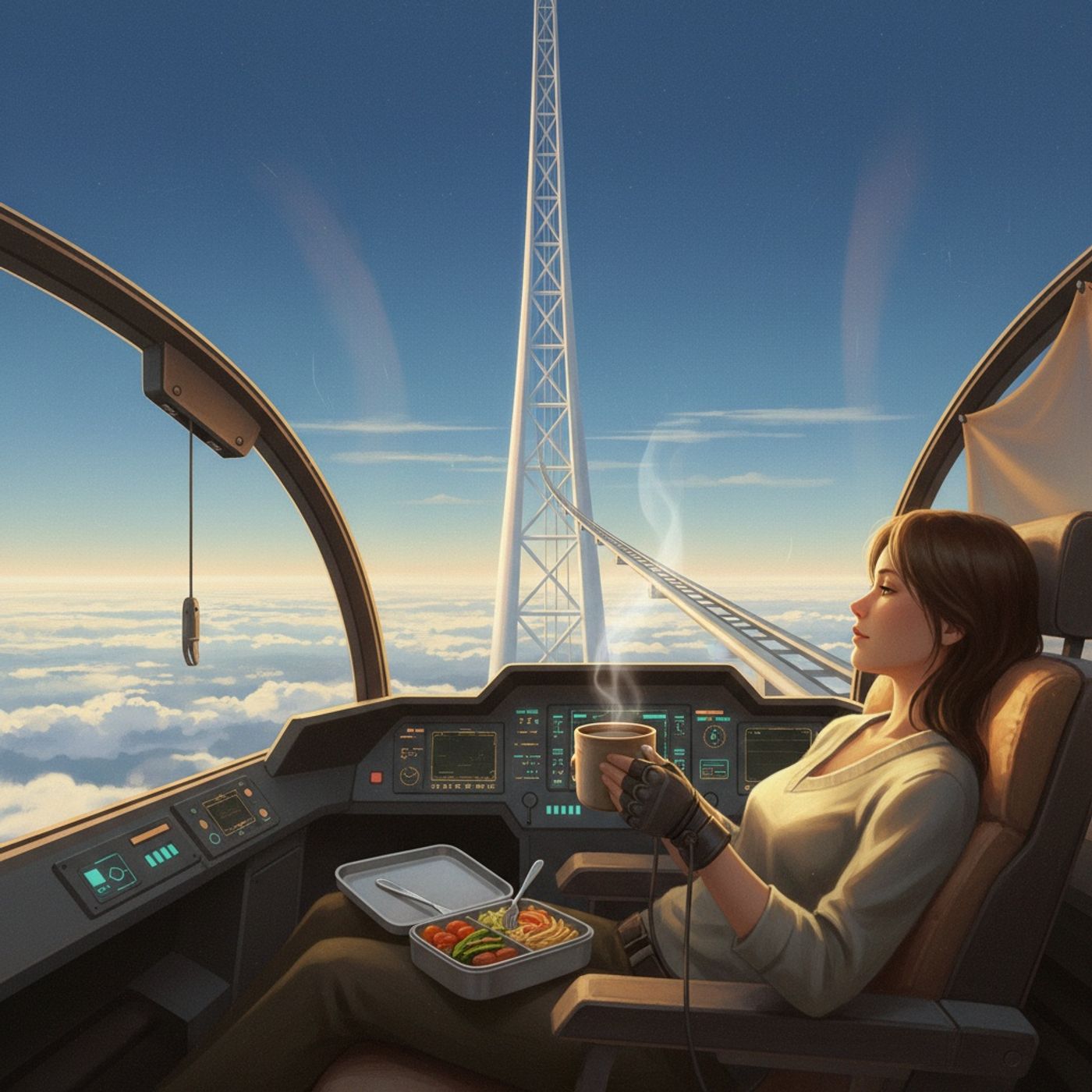 Tea and Harmonics Above the Clouds