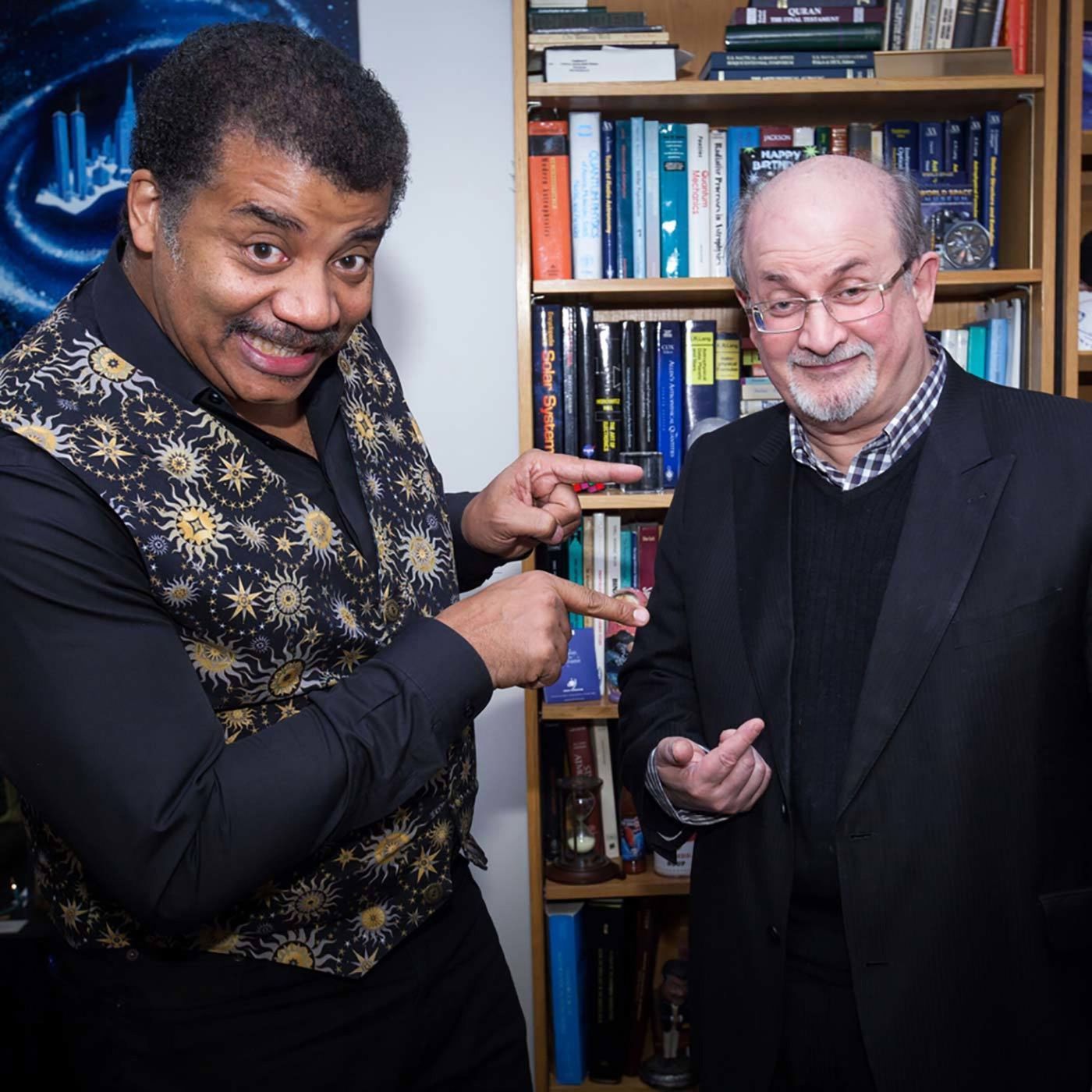 The Power of Storytelling, with Salman Rushdie episode artwork