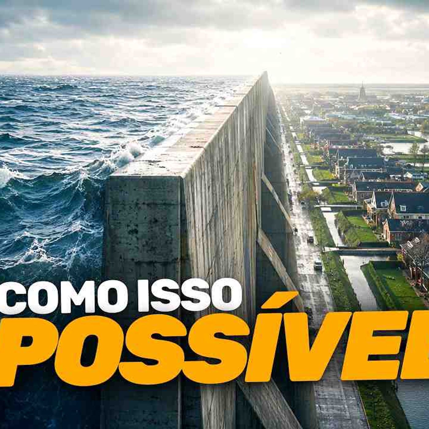 Como os Países Baixos vivem abaixo do nível do mar e não afundam