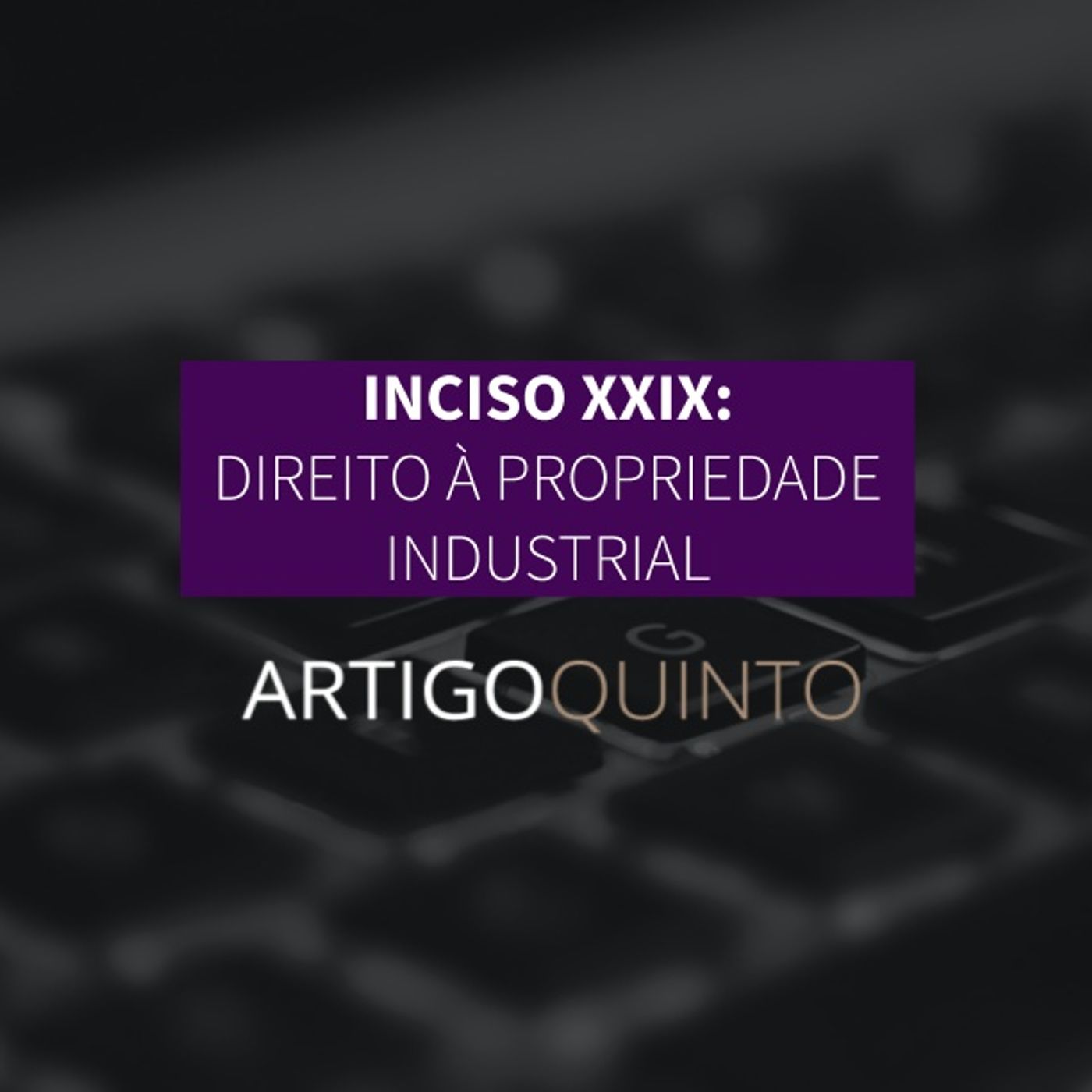Inciso XXIX: Direito à Propriedade Industrial - Artigo 5º