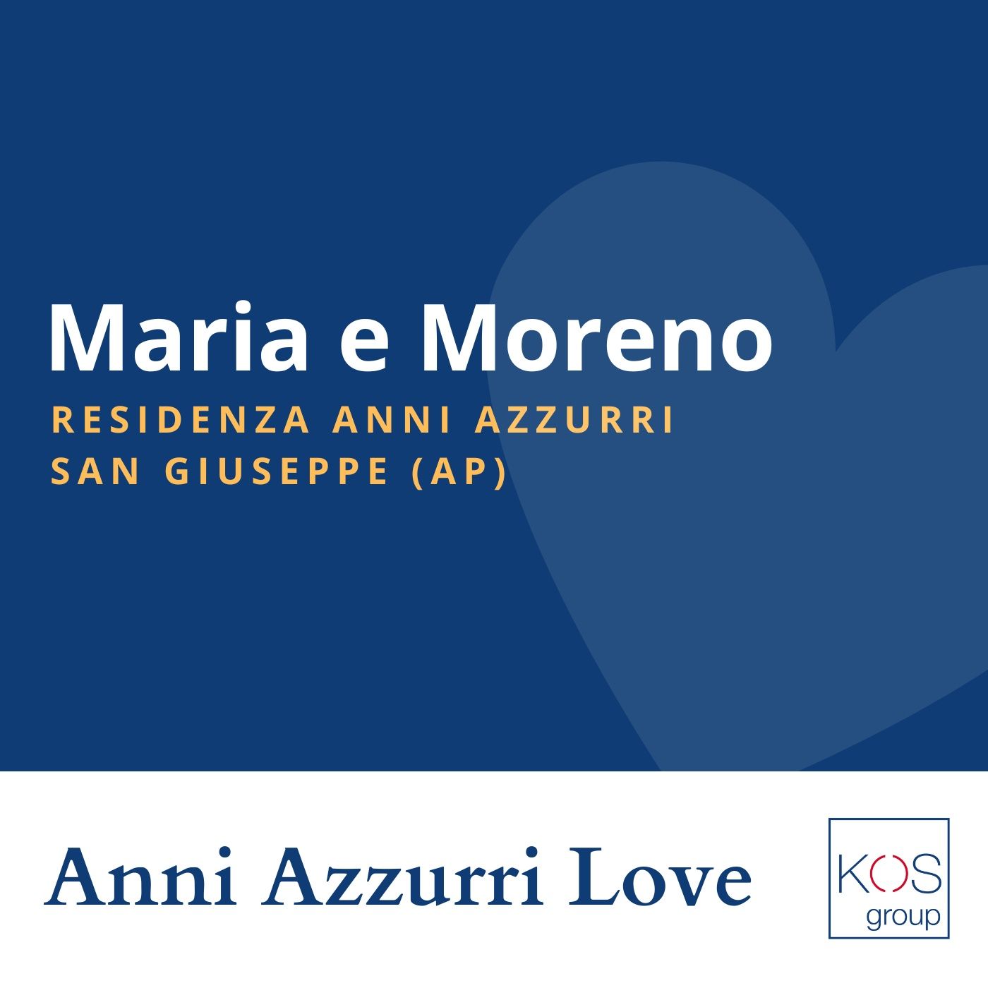 Maria e Moreno - Residenza San Giuseppe (AP) episode artwork