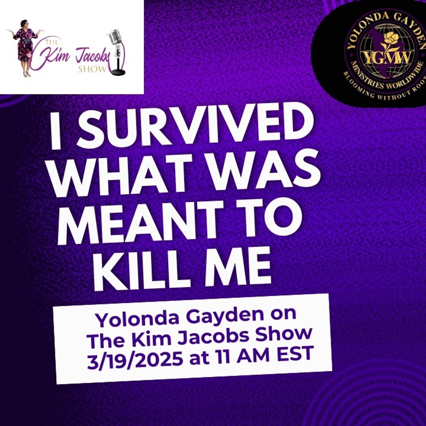 I SURVIVED WHAT WAS MEANT TO KILL ME