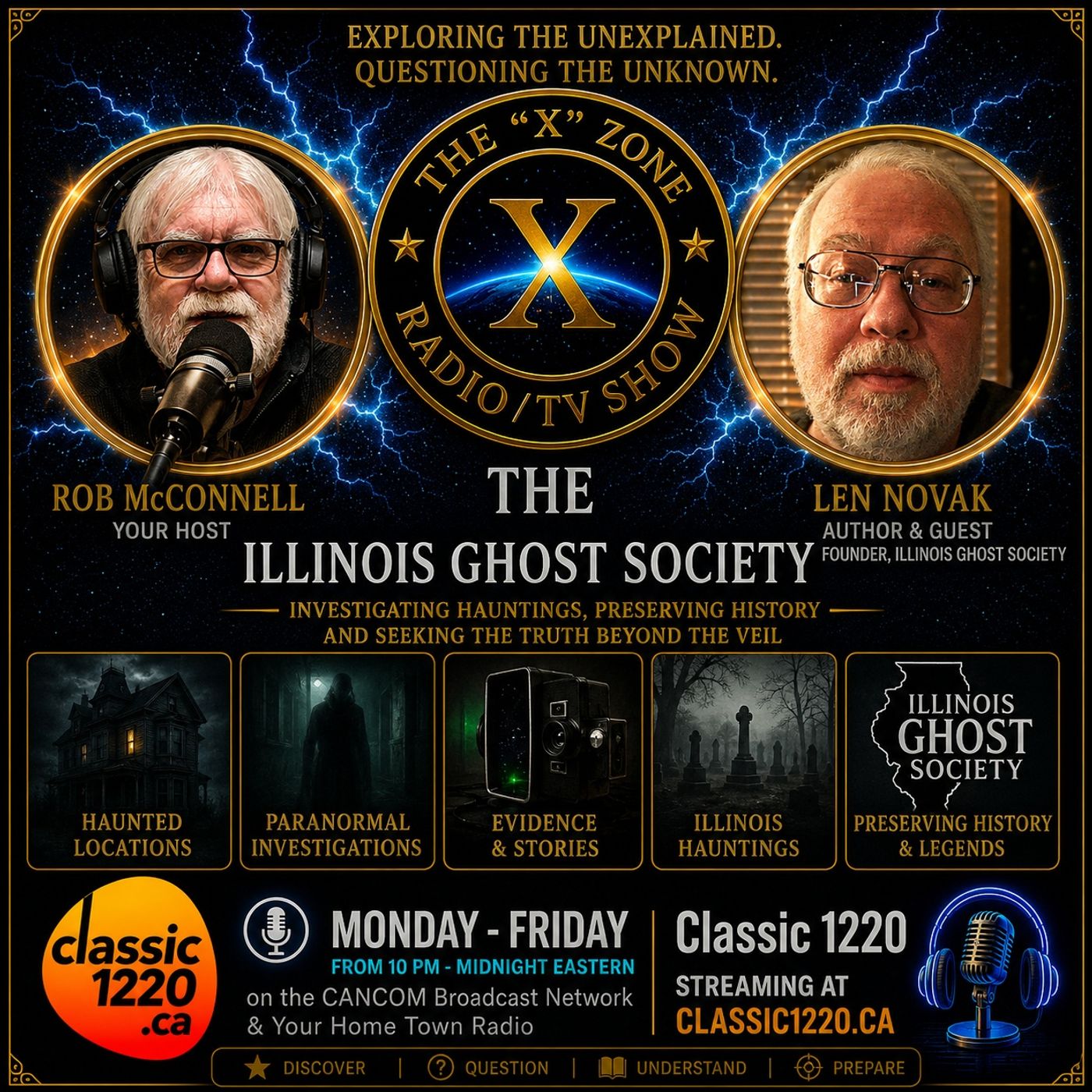 Rob McConnell Interviews - LEN NOVAK - Paranormal Investigator in Chicago, Illinois